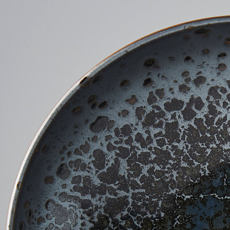 Serving Bowl 28cm Black Pearl Glaze - Image 3