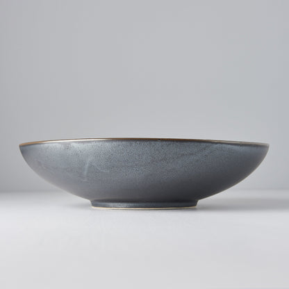 Serving Bowl 28cm Black Pearl Glaze - Image 4