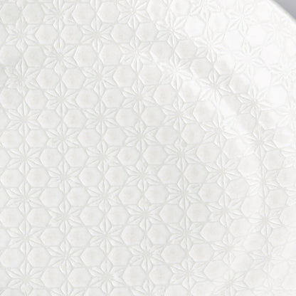 Serving Bowl 28.5cm White Star Glaze - Image 2