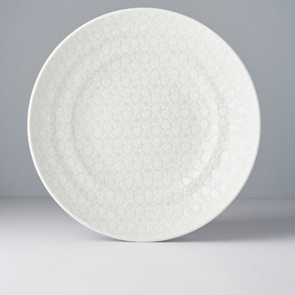 Serving Bowl 28.5cm White Star Glaze - Image 4