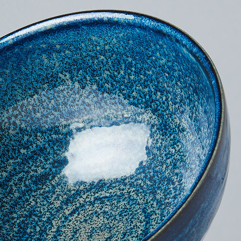Udon Bowl 19cm Kanso Indigo Blue Glaze - Image 3