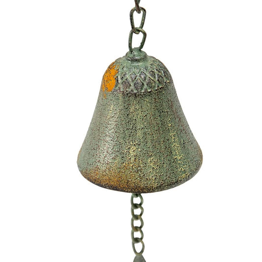 Hanging Hearts w Cast Iron Bell 87cm - Image 2