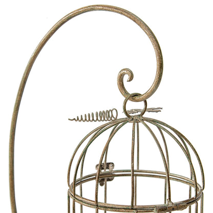 Birdcage on Stand Candle Holder 42cm - Image 4