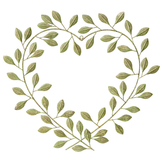 Leafy Heart Wall Art 54cm