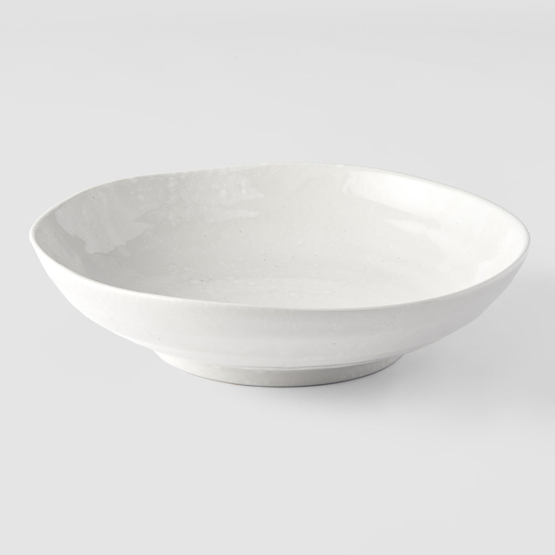 Pasta Bowl 21cm Kanso Soft White Glaze - Image 4
