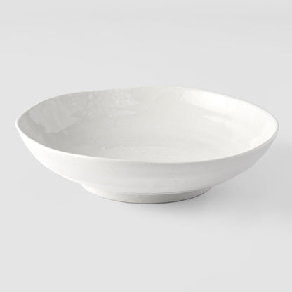Pasta Bowl 21cm Kanso Soft White Glaze - Image 4