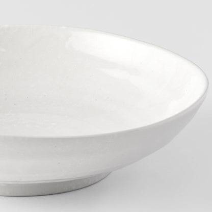 Pasta Bowl 21cm Kanso Soft White Glaze - Image 2