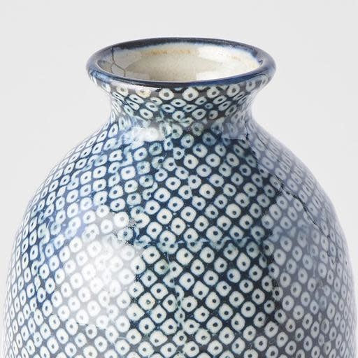 Sake Jug 8cm 300ml Shibori Pattern - Image 2