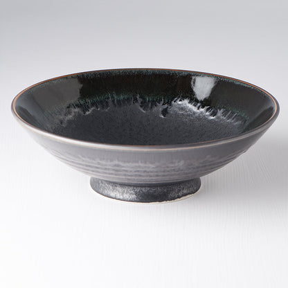 Ramen Bowl 24cm Matt Black Glaze - Image 5