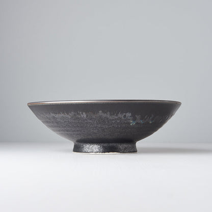 Ramen Bowl 24cm Matt Black Glaze - Image 2