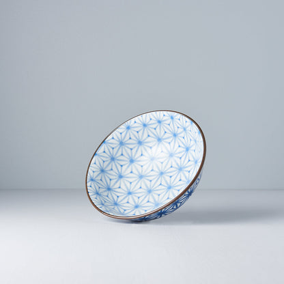 Bowl 19cm Indigo Ikat Starburst Design - Image 4