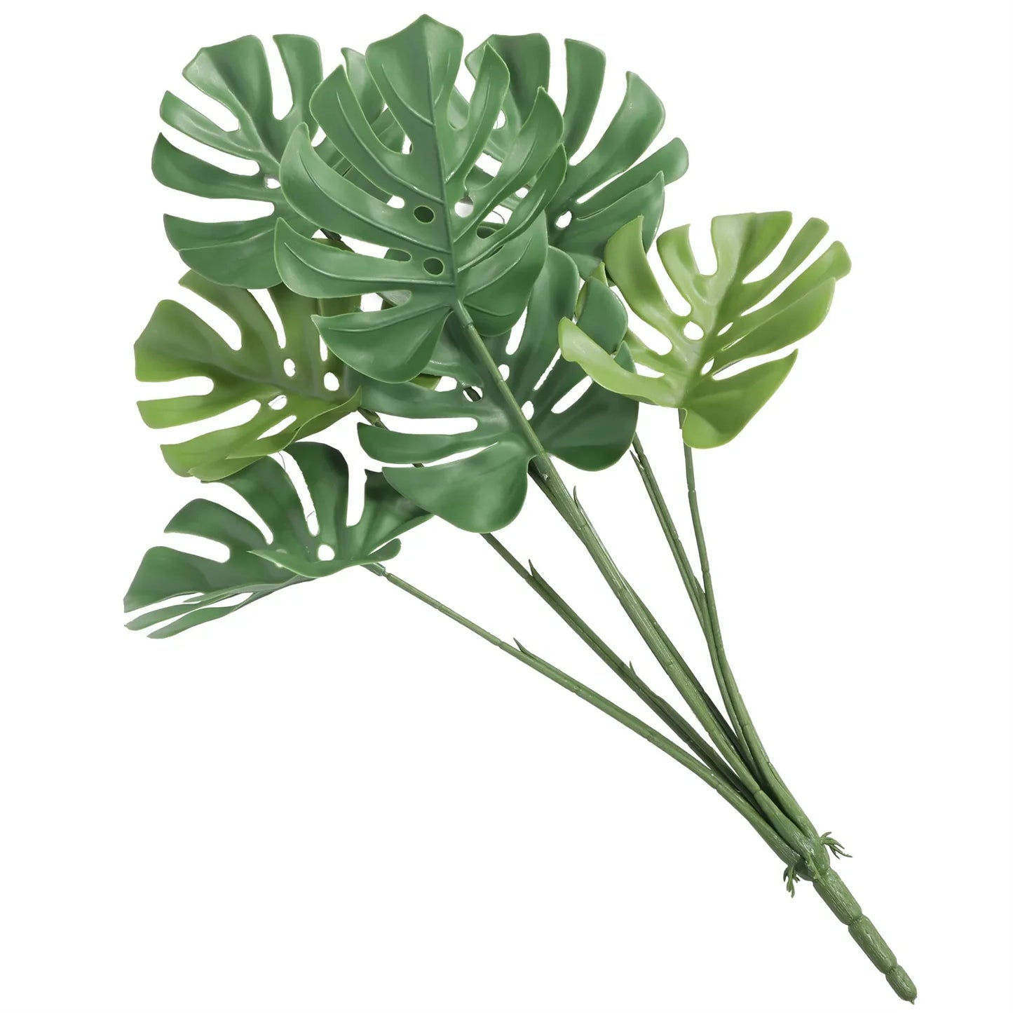 Artificial Monstera Split Leaf Philodendron Plant Stem 60cm UV Resistant - Image 3