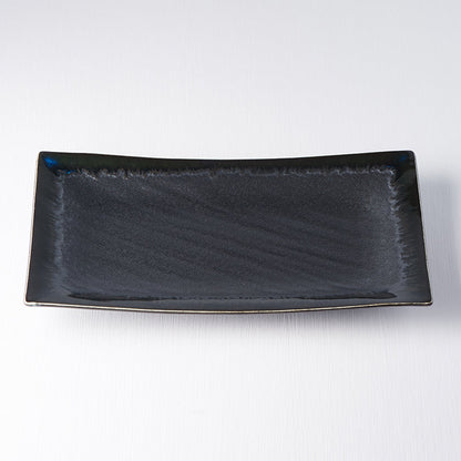 Platter Rectangular 33cm Matt and Shiny Glaze - Image 4