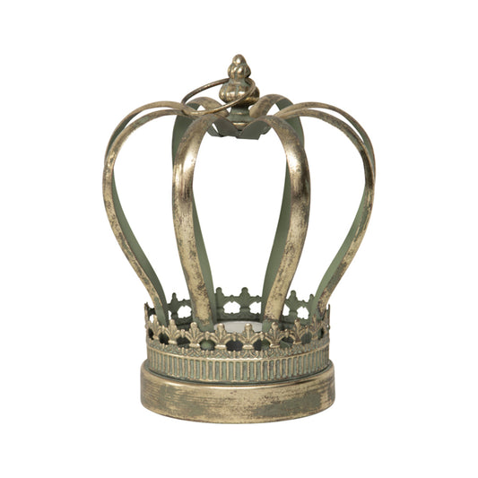 Elementals Ornate Crown Pillar Candle Holder 24cm