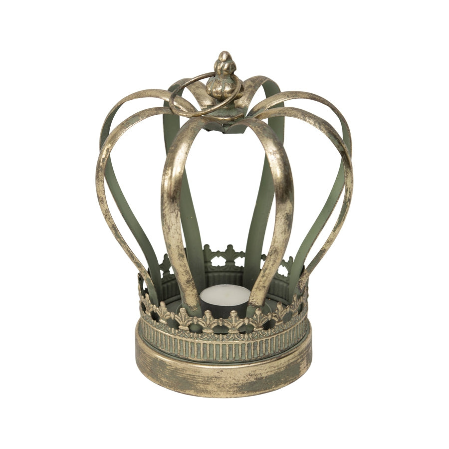 Elementals Ornate Crown Pillar Candle Holder 24cm - Image 4