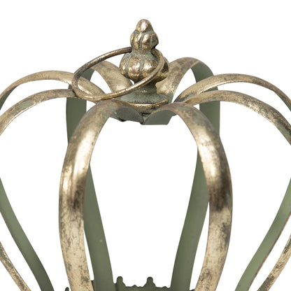 Elementals Ornate Crown Pillar Candle Holder 24cm - Image 3
