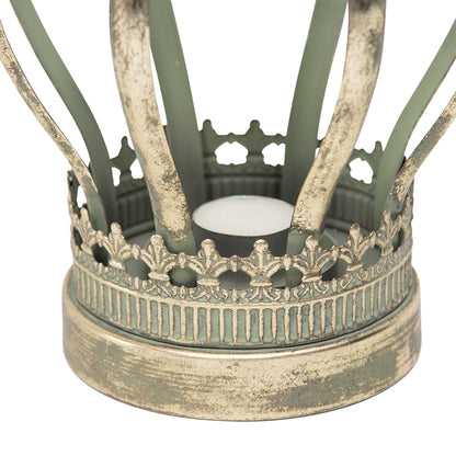 Elementals Ornate Crown Pillar Candle Holder 24cm - Image 2