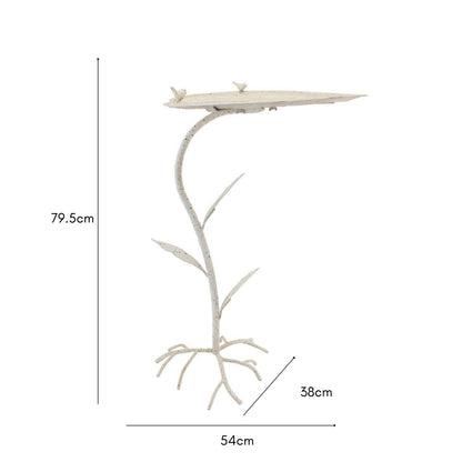 Riviera Leaf-Shape Birdfeeder w Roots 79cm - Image 3