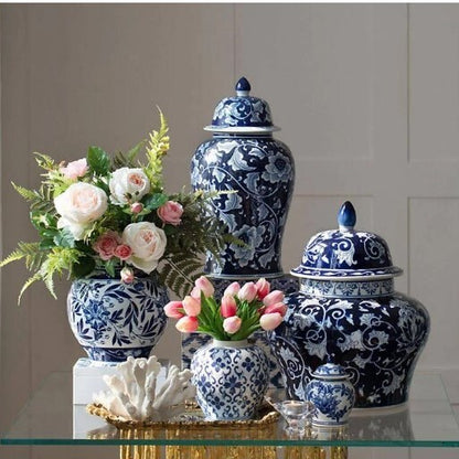 Tall Trellis Ginger Jar 46cm - Image 2
