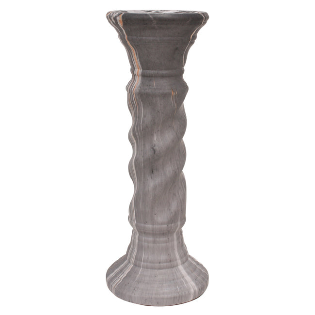 Marble Look Candle Holder 31cm
