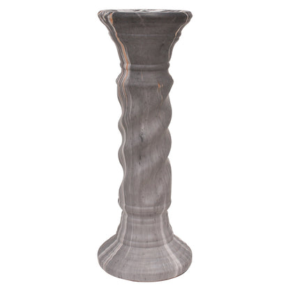 Marble Look Candle Holder 31cm