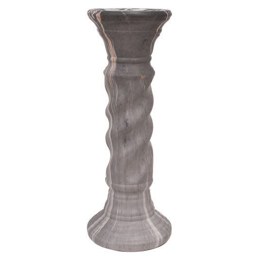 Marble Look Candle Holder 31cm