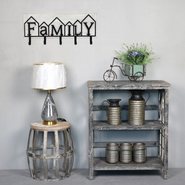 Family 5 Hook Wall Hanging 60cm - Image 5