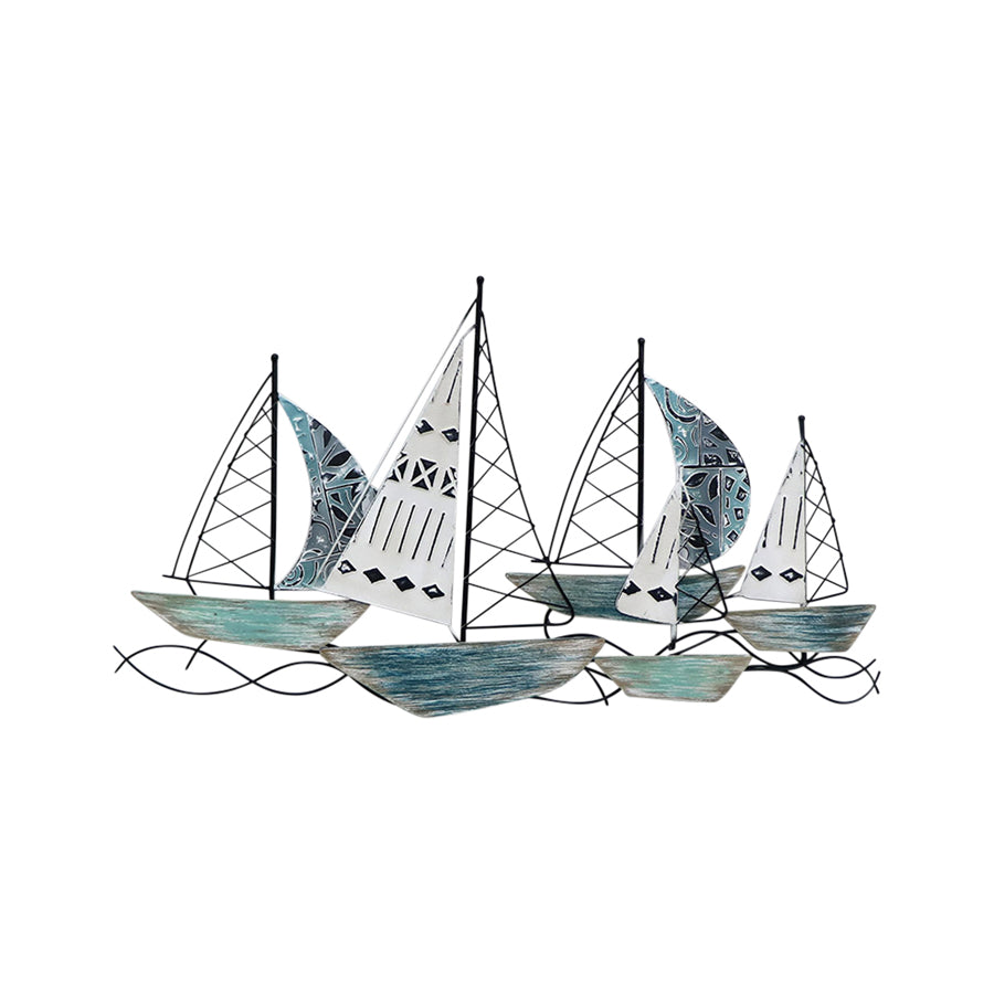 Large Sailboats Wall Art 90cm