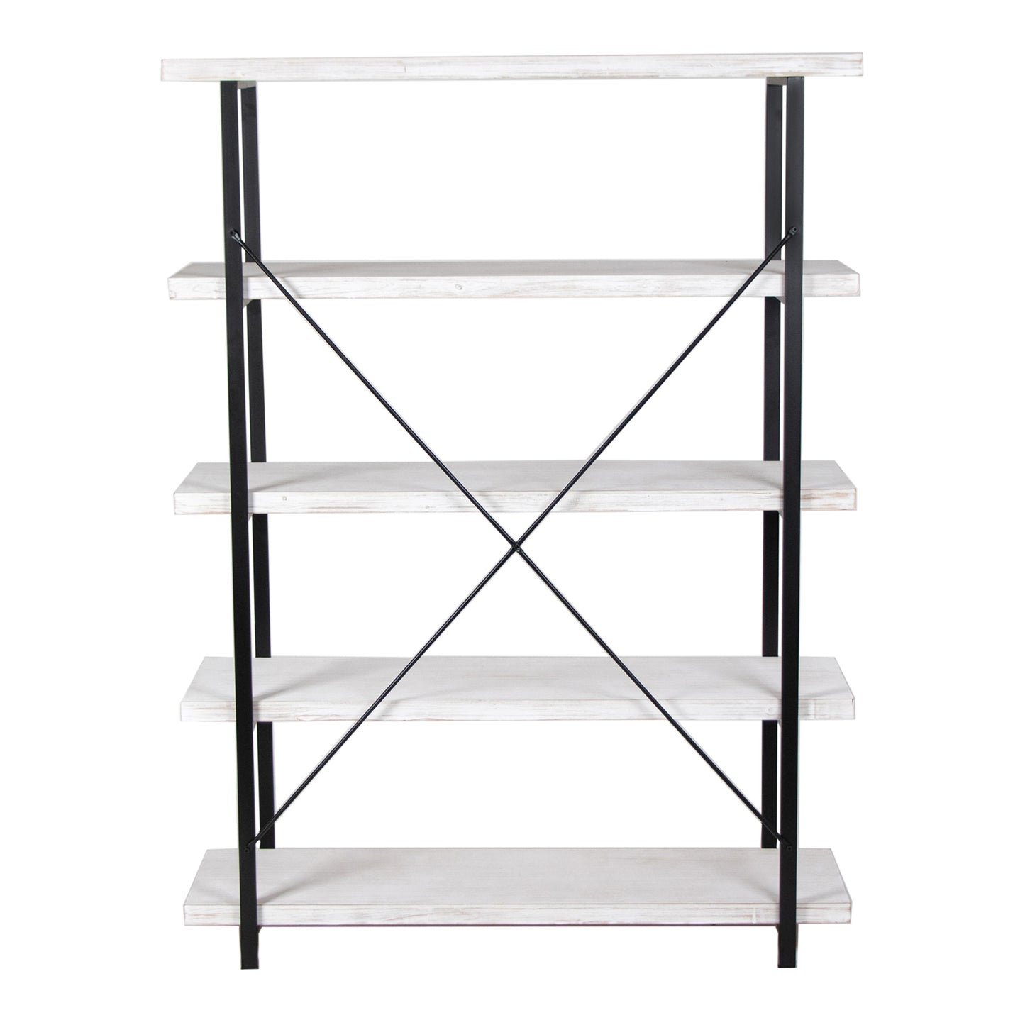 Hamptons Style 5 Tier Shelf Unit 162cm - Image 2