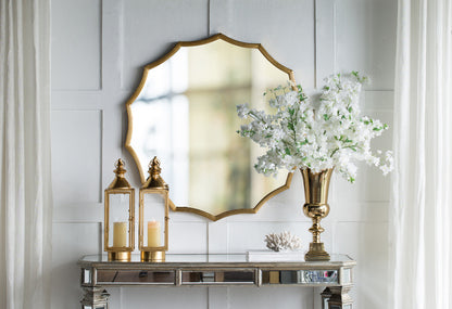 Large Minyama Scalloped Mirror 101cm - Image 2