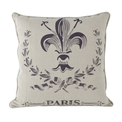 Paris Themed Square Cushion 56cm