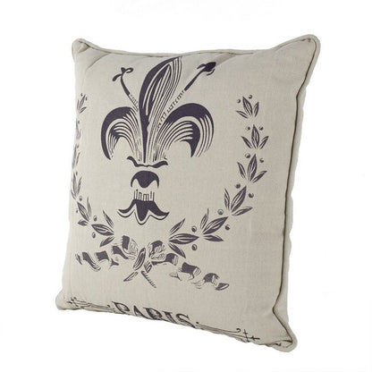 Paris Themed Square Cushion 56cm - Image 2