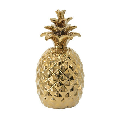Gold Pineapple Ornament Small 17cm
