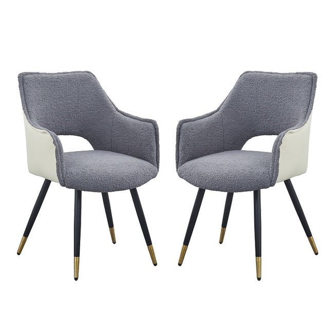 Set 2 Venera Armed Dining Chairs 86cm