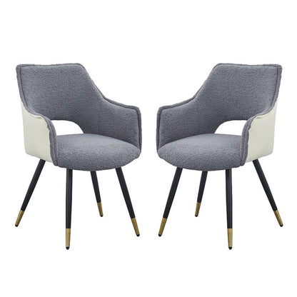 Set 2 Venera Armed Dining Chairs 86cm