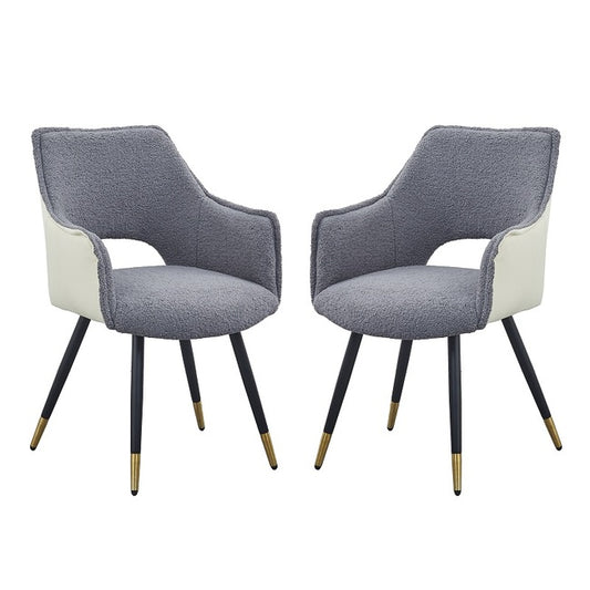 Set 2 Venera Armed Dining Chairs 86cm