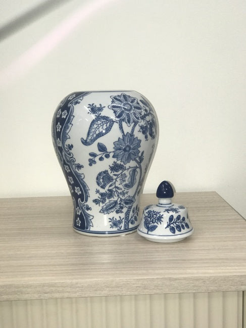 Tall Nanjing Lidded Jar 45cm - Image 2