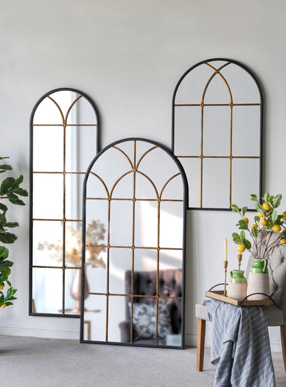Argyll Arched Wall Mirror 127x79cm - Image 2
