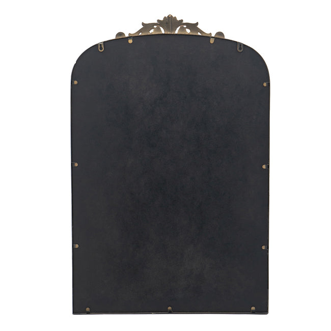 Baroque Tall Black Wall Mirror 91cm - Image 4