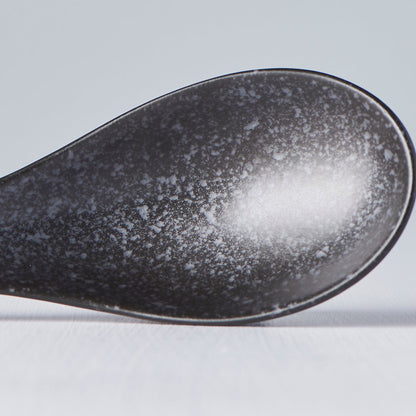 Spoon Ramen 17.5cm Kanso Matt Black Glaze - Image 3
