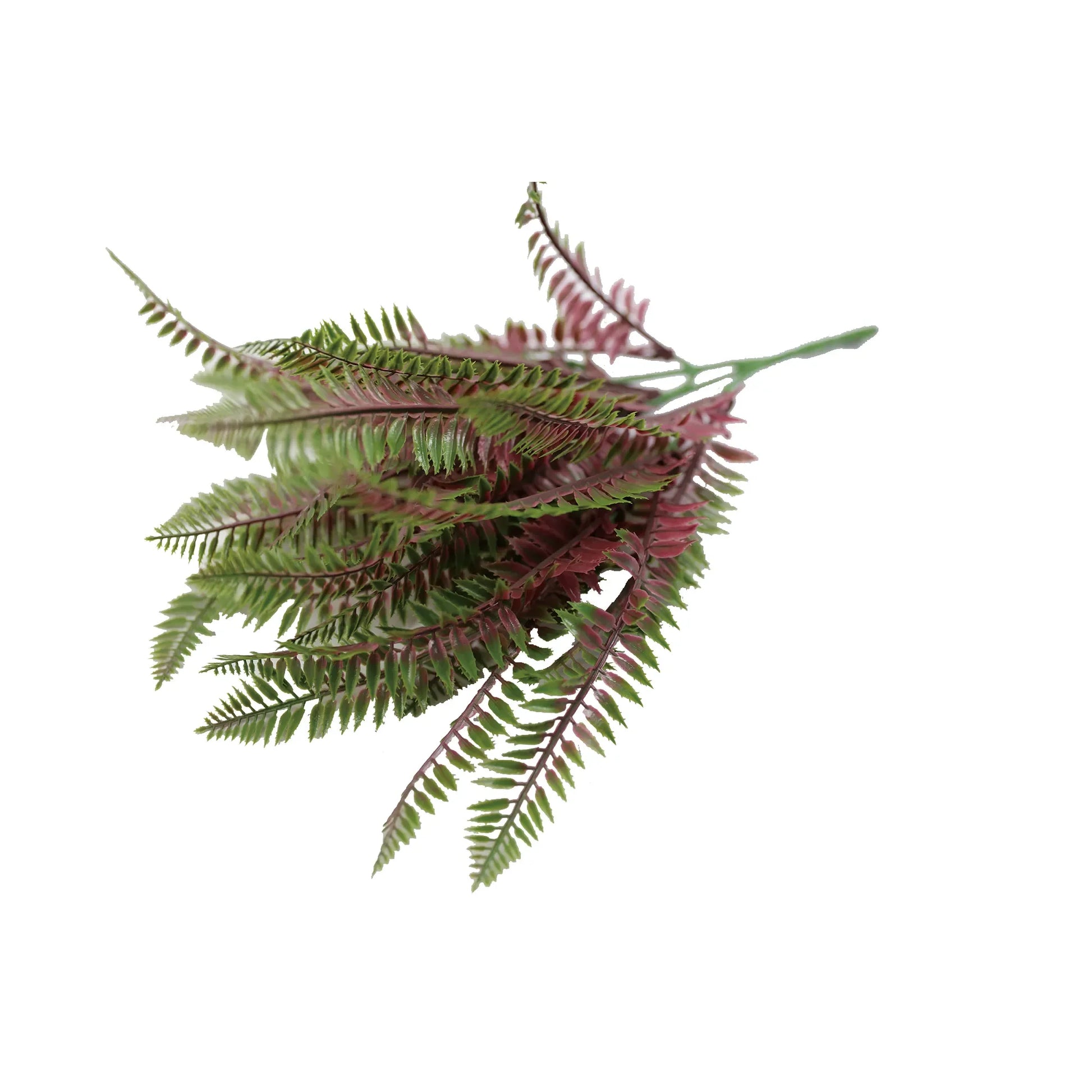 Artificial Royal Purple Fern Stem UV Resistant 33cm - Image 5