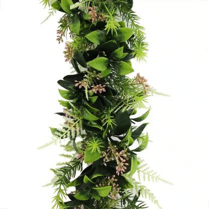 Artificial Extendable Hanging Flowering Cedar Vine UV Resistant 55cm - Image 3