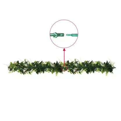 Artificial Extendable Hanging Flowering Cedar Vine UV Resistant 55cm - Image 4