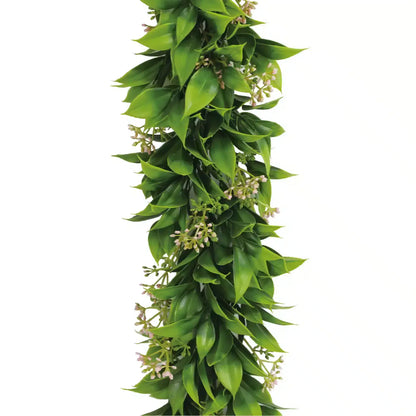 Artificial Extendable Hanging Flowering Star Jasmine Garland UV Resistant 55cm - Image 4