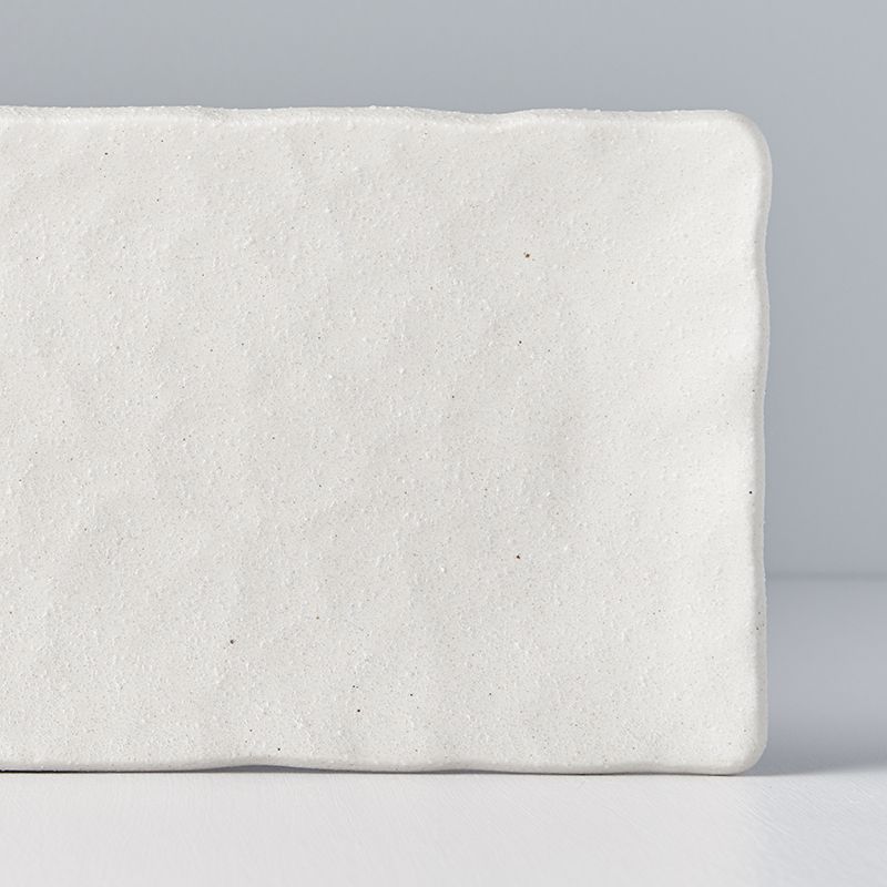 Sashimi Plate 29cm Shell White Glaze - Image 2