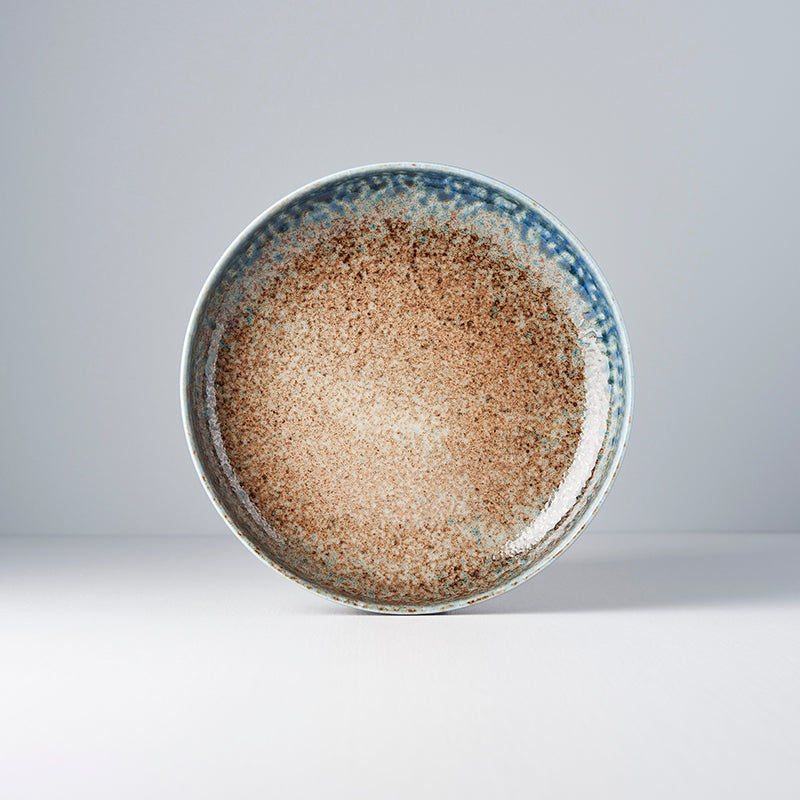 Plate High Rim 22cm Earth & Sky Glaze - Image 3