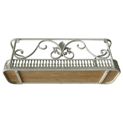 Martinique Fleur Wall Shelf 60cm - Image 3