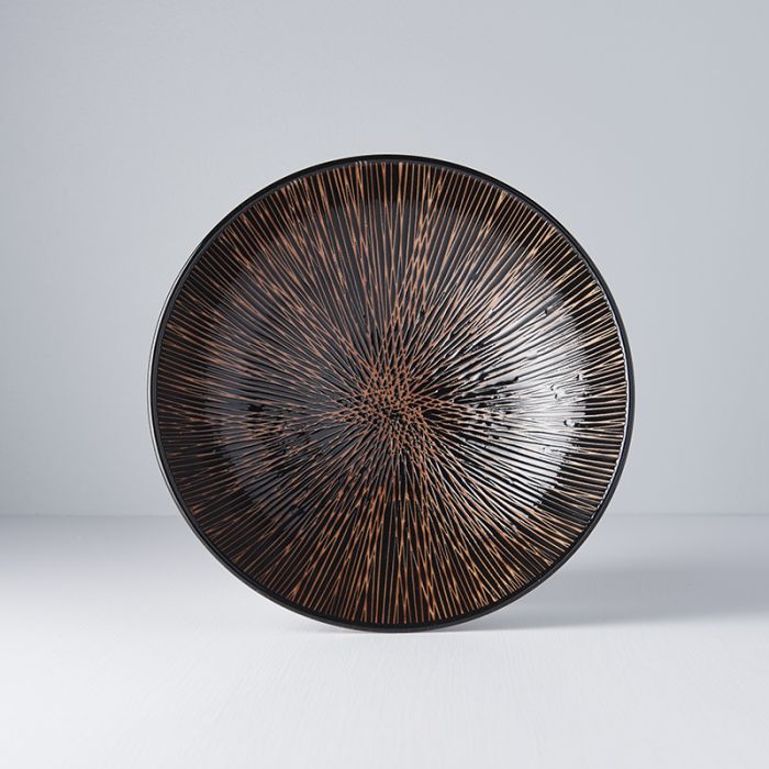 Ramen Bowl 24.5cm Bronze Converging Glaze - Image 2