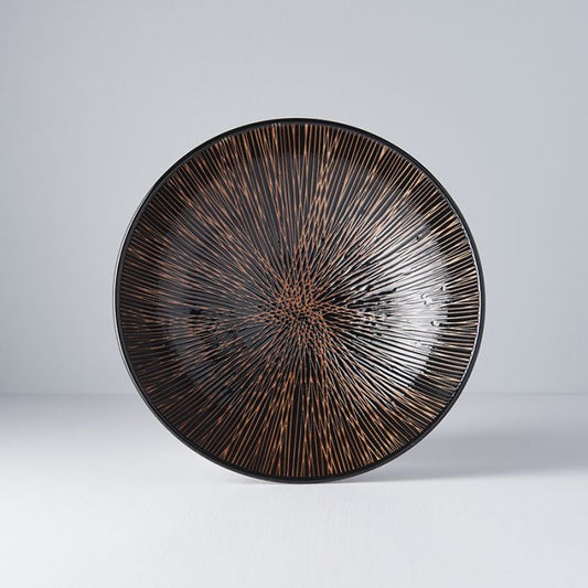 Ramen Bowl 24.5cm Bronze Converging Glaze - Image 2
