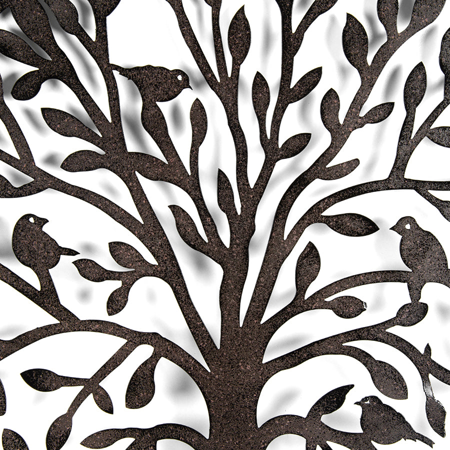 Laser Cut Round Tree Of Life w Birds Wall Art 60cm - Image 5